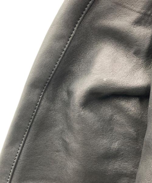 ATTACHMENT（アタッチメント）ATTACHMENT (アタッチメント) レザージャケット ブラック サイズ:3の古着・服飾アイテム