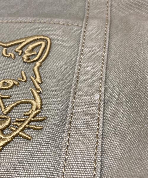 maison kitsune（メゾンキツネ）maison kitsune (メゾンキツネ) 2WAYバッグ オリーブの古着・服飾アイテム