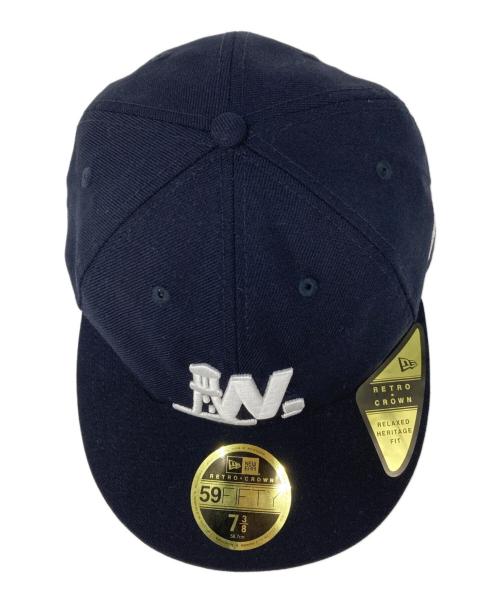 New Era（ニューエラ）New Era (ニューエラ) WAKE SAPPORO (ウェイクサッポロ) ALWAYS (オールウェイズ) 帽子 ネイビーの古着・服飾アイテム