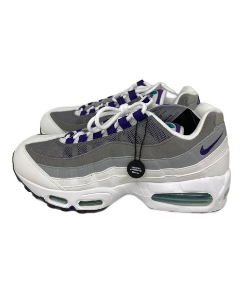 NIKE（ナイキ）NIKE (ナイキ) Air Max 95 OG Big Bubble ホワイト×パープル サイズ:26.5cmの古着・服飾アイテム