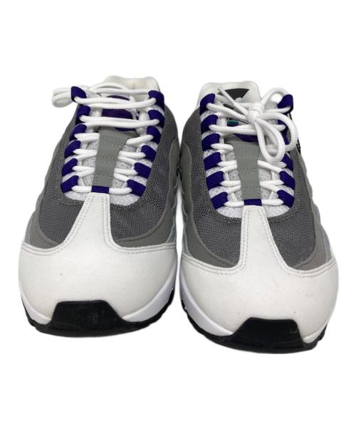 NIKE（ナイキ）NIKE (ナイキ) Air Max 95 OG Big Bubble ホワイト×パープル サイズ:26.5cmの古着・服飾アイテム