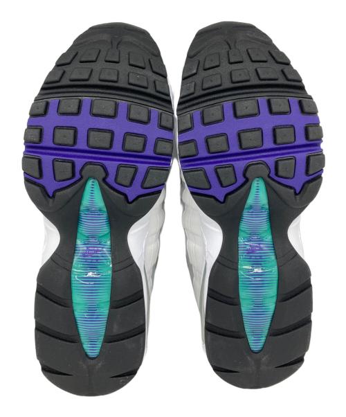 NIKE（ナイキ）NIKE (ナイキ) Air Max 95 OG Big Bubble ホワイト×パープル サイズ:26.5cmの古着・服飾アイテム