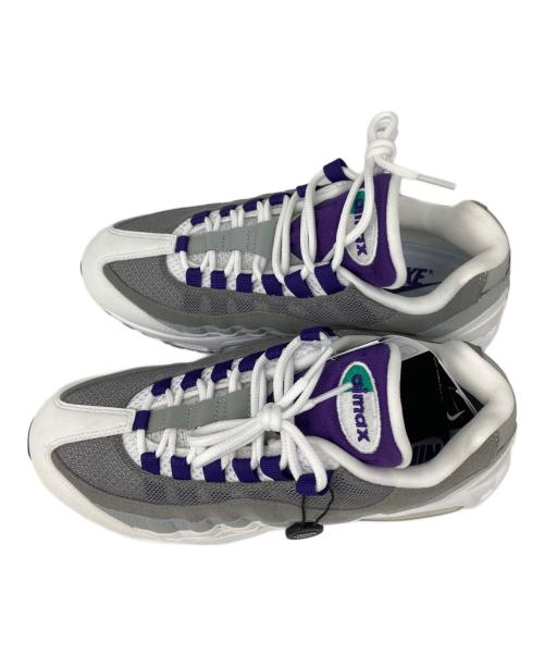 NIKE（ナイキ）NIKE (ナイキ) Air Max 95 OG Big Bubble ホワイト×パープル サイズ:26.5cmの古着・服飾アイテム