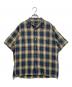 PENDLETON（ペンドルトン）の古着「半袖シャツ」｜イエロー×ネイビー