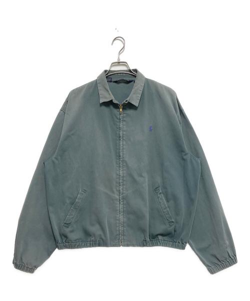 POLO RALPH LAUREN（ポロ・ラルフローレン）POLO RALPH LAUREN (ポロ・ラルフローレン) ジップアップジャケット グリーン サイズ:Lの古着・服飾アイテム