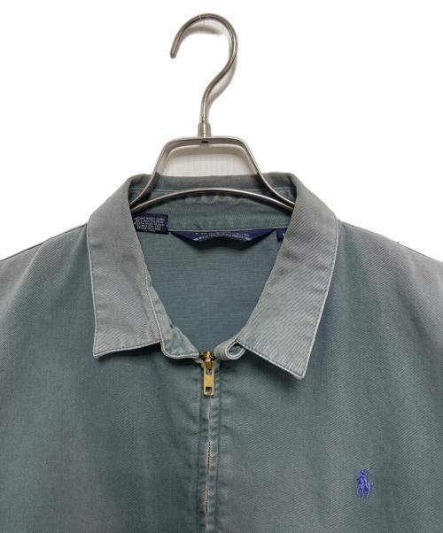 POLO RALPH LAUREN（ポロ・ラルフローレン）POLO RALPH LAUREN (ポロ・ラルフローレン) ジップアップジャケット グリーン サイズ:Lの古着・服飾アイテム