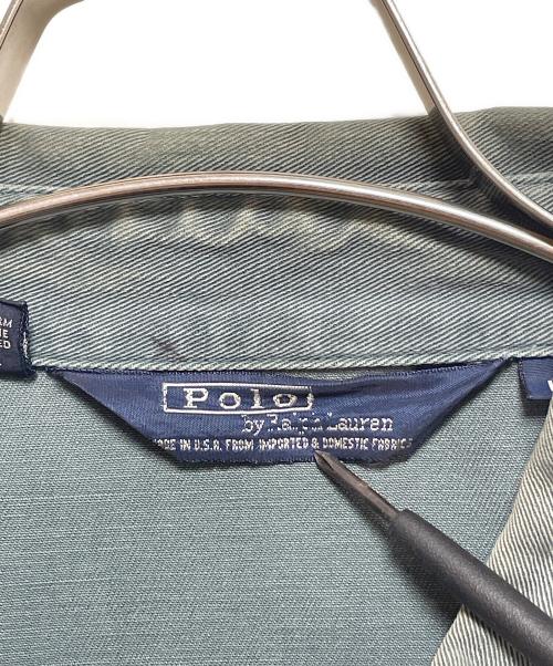 POLO RALPH LAUREN（ポロ・ラルフローレン）POLO RALPH LAUREN (ポロ・ラルフローレン) ジップアップジャケット グリーン サイズ:Lの古着・服飾アイテム