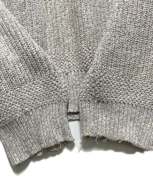 Eddie Bauer（エディーバウアー）Eddie Bauer (エディーバウアー) 厚手ニット ベージュ サイズ:XLの古着・服飾アイテム