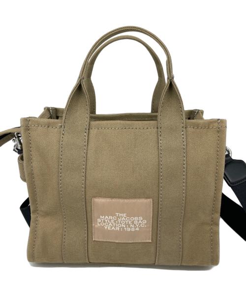 Marc by Marc Jacobs（マークバイマークジェイコブス）Marc by Marc Jacobs (マークバイマークジェイコブス) キャンバス ハンドバッグ オリーブの古着・服飾アイテム