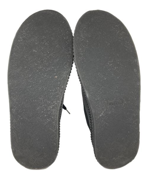 JIL SANDER（ジルサンダー）JIL SANDER (ジルサンダー) プラットフォームスニーカー ブラック サイズ:28cmの古着・服飾アイテム