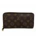 LOUIS VUITTON (ルイ ヴィトン) ジッピー・ウォレット ブラウン：35000円