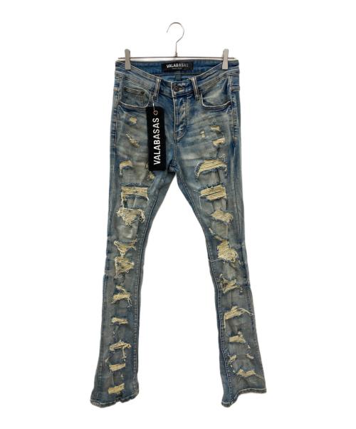 VALABASAS（バラバサス）VALABASAS (バラバサス) スキニーデニムパンツ ブルー サイズ:30の古着・服飾アイテム