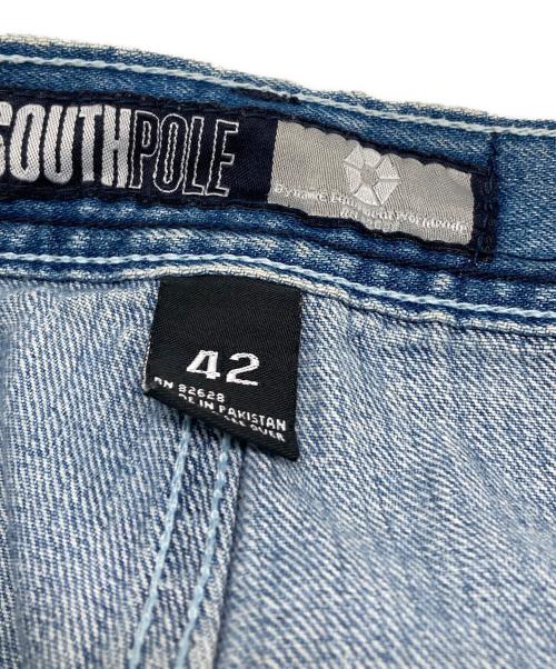 SOUTHPOLE（サウスポール）SOUTHPOLE (サウスポール) ジーンズ ブルー サイズ:42の古着・服飾アイテム