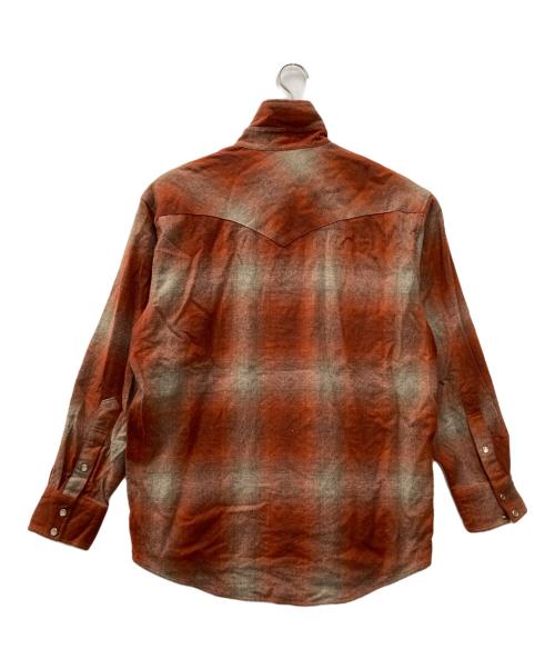 PENDLETON（ペンドルトン）PENDLETON (ペンドルトン) 長袖シャツ レッド サイズ:Lの古着・服飾アイテム