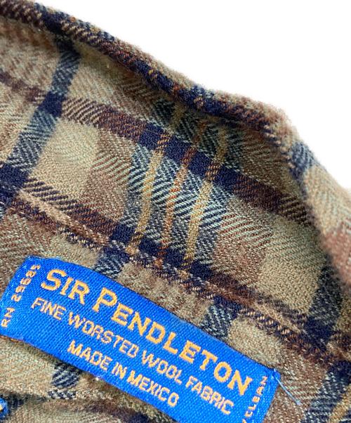 PENDLETON（ペンドルトン）PENDLETON (ペンドルトン) 長袖シャツ グリーン サイズ:Lの古着・服飾アイテム