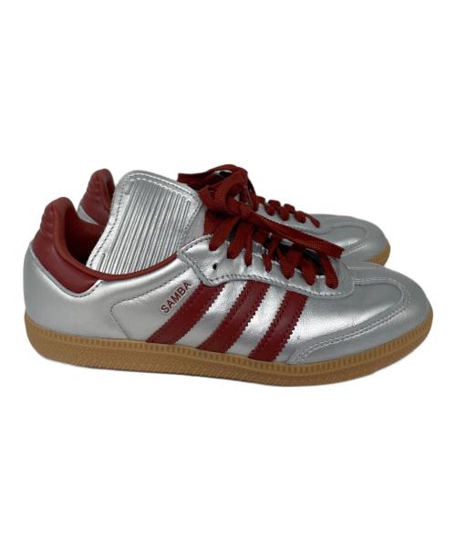 adidas（アディダス）adidas (アディダス) SAMBA LT ブラウン×シルバー サイズ:23cmの古着・服飾アイテム
