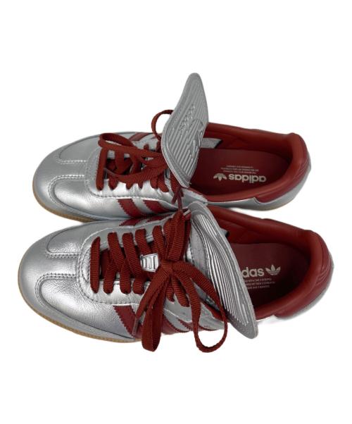 adidas（アディダス）adidas (アディダス) SAMBA LT ブラウン×シルバー サイズ:23cmの古着・服飾アイテム