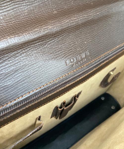 LOEWE（ロエベ）LOEWE (ロエベ) ビジネスバッグ ブラウンの古着・服飾アイテム