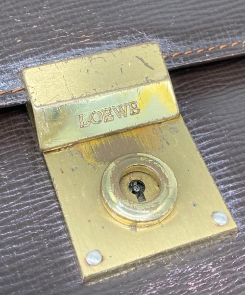 LOEWE（ロエベ）LOEWE (ロエベ) ビジネスバッグ ブラウンの古着・服飾アイテム