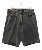 LEVI'Sリーバイス）の古着「デニムハーフパンツ」｜グレー