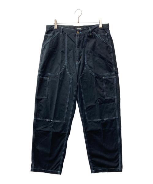 X-LARGE（エクストララージ）X-LARGE (エクストララージ) ステッチペインターパンツ ブラック サイズ:36inchの古着・服飾アイテム