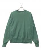 Champion REVERSE WEAVEチャンピオン リバース ウィーブ）の古着「リバースウィーブスウェット」｜グリーン