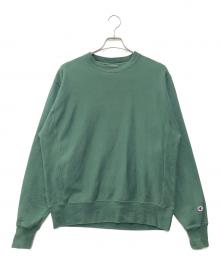 Champion REVERSE WEAVE（チャンピオン リバース ウィーブ）の古着「リバースウィーブスウェット」｜グリーン