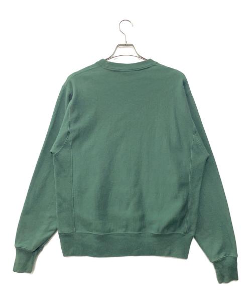 Champion REVERSE WEAVE（チャンピオン リバース ウィーブ）Champion REVERSE WEAVE (チャンピオン リバース ウィーブ) リバースウィーブスウェット グリーン サイズ:XLの古着・服飾アイテム