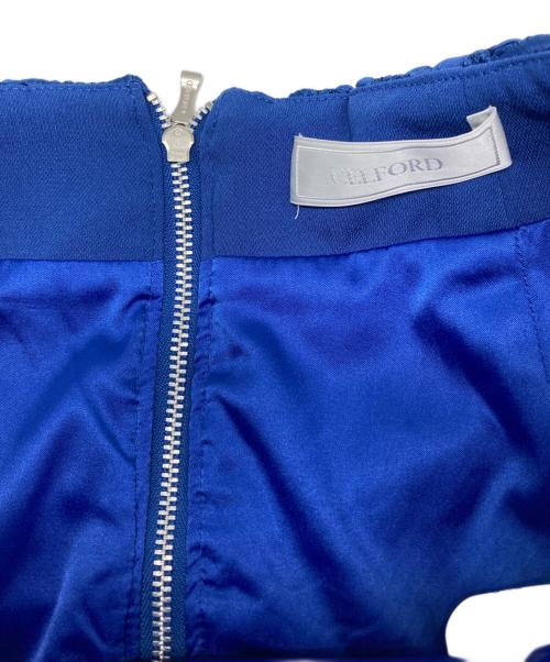 CELFORD（セルフォード）CELFORD (セルフォード) レースタイトスカート ブルー サイズ:38の古着・服飾アイテム