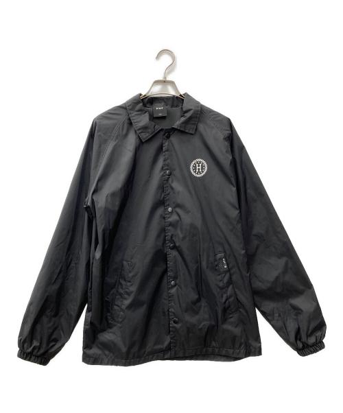 HUF（ハフ）HUF (ハフ) コーチジャケット ブラック サイズ:Ｍの古着・服飾アイテム