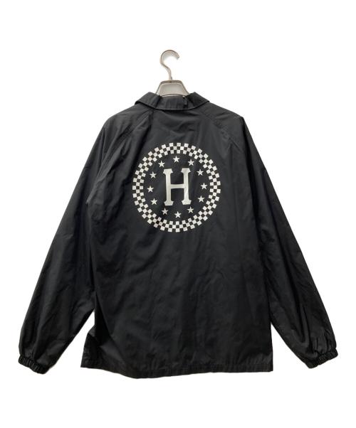 HUF（ハフ）HUF (ハフ) コーチジャケット ブラック サイズ:Ｍの古着・服飾アイテム