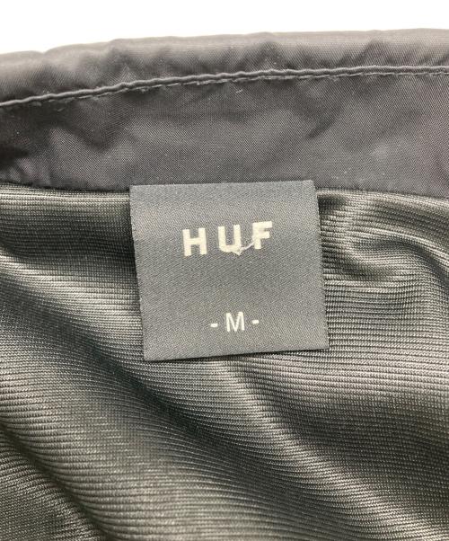 HUF（ハフ）HUF (ハフ) コーチジャケット ブラック サイズ:Ｍの古着・服飾アイテム