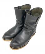 RED WINGレッドウィング）の古着「エンジニアブーツ」｜ブラック