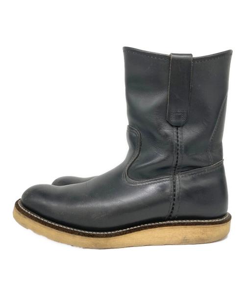 RED WING（レッドウィング）RED WING (レッドウィング) エンジニアブーツ ブラック サイズ:US 7 1/2 (25.5cm)の古着・服飾アイテム