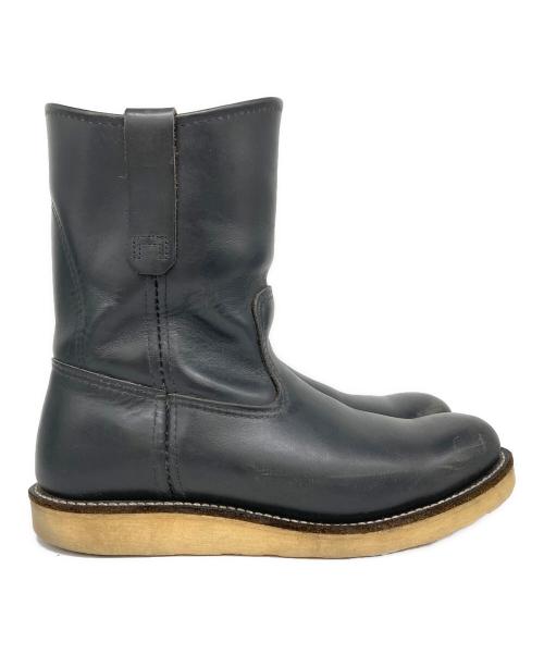 RED WING（レッドウィング）RED WING (レッドウィング) エンジニアブーツ ブラック サイズ:US 7 1/2 (25.5cm)の古着・服飾アイテム