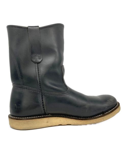 RED WING（レッドウィング）RED WING (レッドウィング) エンジニアブーツ ブラック サイズ:US 7 1/2 (25.5cm)の古着・服飾アイテム