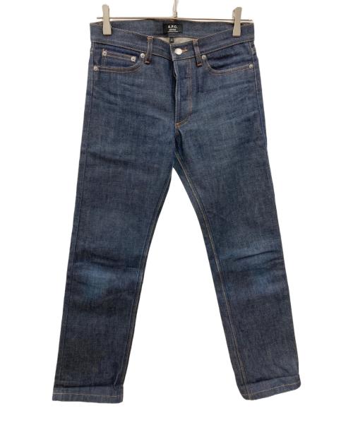 A.P.C.（アーペーセー）A.P.C. (アーペーセー) セルビッチデニムパンツ ネイビー サイズ:26の古着・服飾アイテム