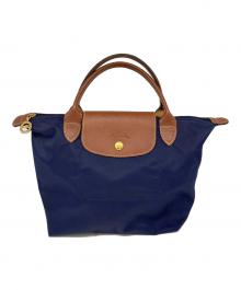 LONGCHAMP（ロンシャン）の古着「ルプリアージュs」｜ネイビー