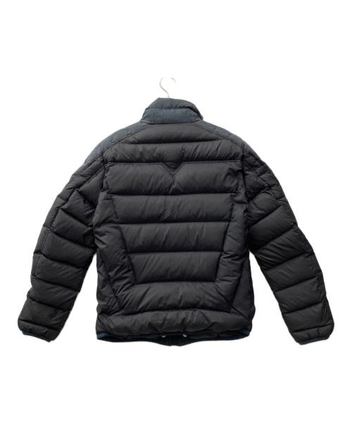 DIESEL（ディーゼル）DIESEL (ディーゼル) ダウンジャケット グレー×ブラック サイズ:Lの古着・服飾アイテム