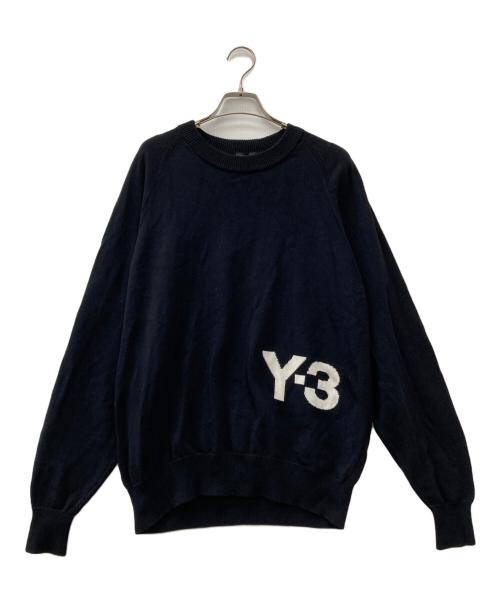 Y-3（ワイスリー）Y-3 (ワイスリー) 薄手ニット ブラック サイズ:Sの古着・服飾アイテム