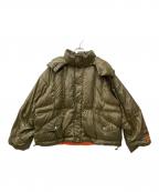 hotter than hellホッターザンヘル）の古着「two way puffy JK」｜オリーブ