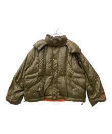 hotter than hell（ホッターザンヘル）の古着「two way puffy JK」｜オリーブ