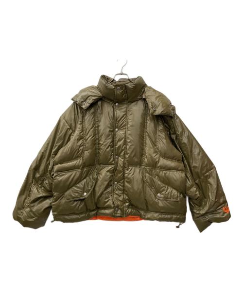 hotter than hell（ホッターザンヘル）hotter than hell (ホッターザンヘル) two way puffy JK オリーブ サイズ:FREEの古着・服飾アイテム