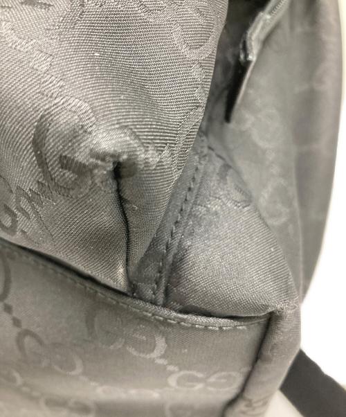 GUCCI（グッチ）GUCCI (グッチ) バックパック ブラックの古着・服飾アイテム