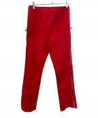OFFWHITEオフホワイト）の古着「Side Logo Track Pants」｜レッド
