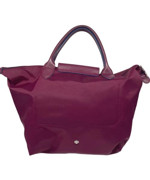 LONGCHAMP（ロンシャン）LONGCHAMP (ロンシャン) トートバッグ パープルの古着・服飾アイテム