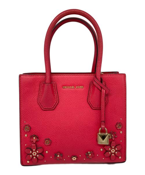 MICHAEL KORS（マイケルコース）MICHAEL KORS (マイケルコース) 2WAYショルダーバッグ ショッキングピンクの古着・服飾アイテム