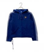 adidasアディダス）の古着「パーカー」｜ネイビー