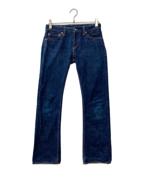 MOMOTARO JEANS（桃太郎ジーンズ）MOMOTARO JEANS (桃太郎ジーンズ) 出陣ブーツカットデニムパンツ インディゴ サイズ:W27の古着・服飾アイテム