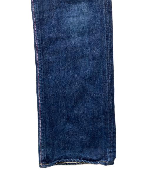MOMOTARO JEANS（桃太郎ジーンズ）MOMOTARO JEANS (桃太郎ジーンズ) 出陣ブーツカットデニムパンツ インディゴ サイズ:W27の古着・服飾アイテム